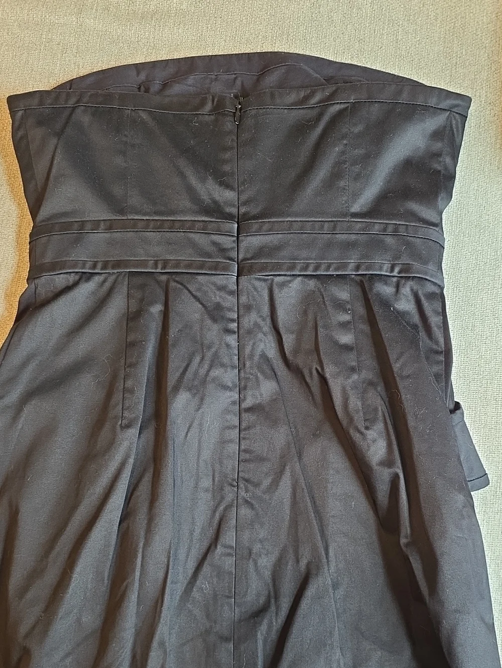 J.Crew Black Strapless Dress 4